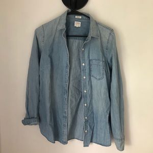 J. Crew chambray shirt in perfect fit